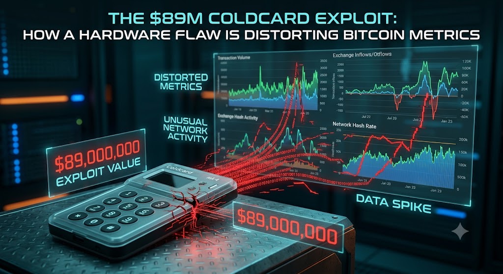 The $89M Coldcard Exploit: How a Hardware Flaw is Distorting Bitcoin Metrics