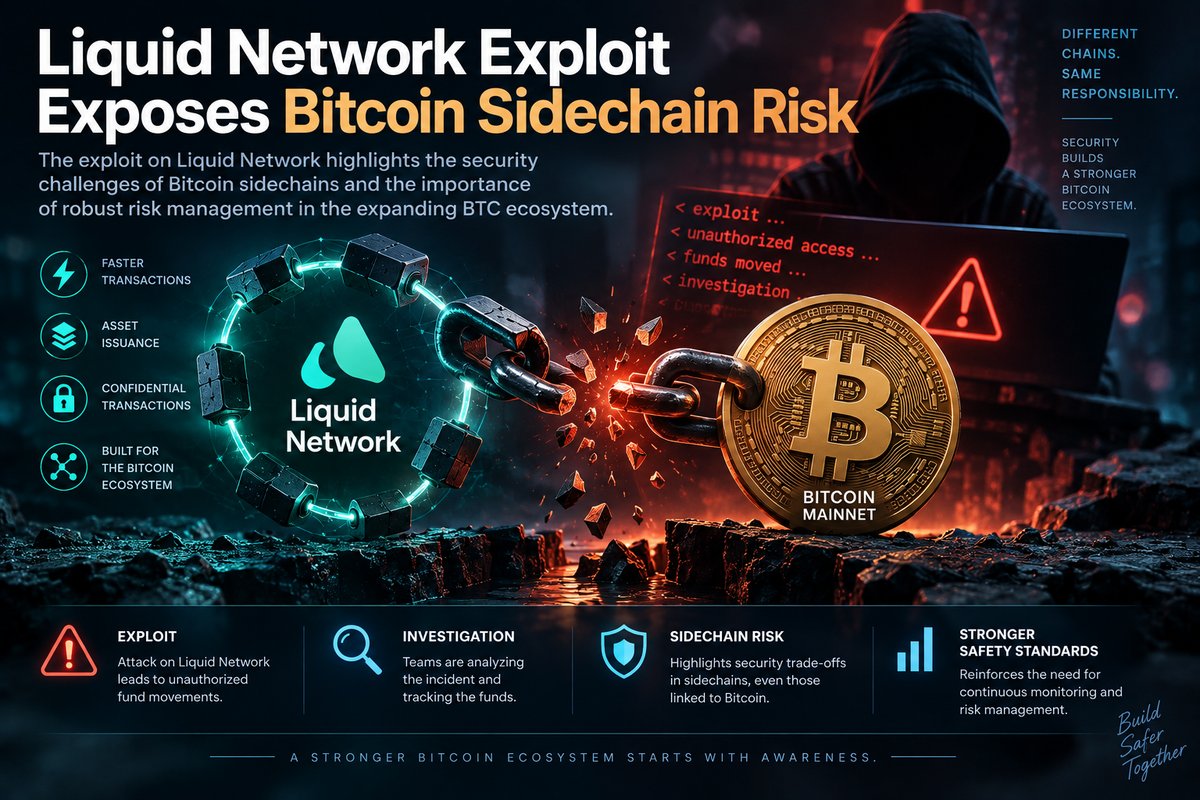 Liquid Network Exploit Exposes Bitcoin Sidechain Risk