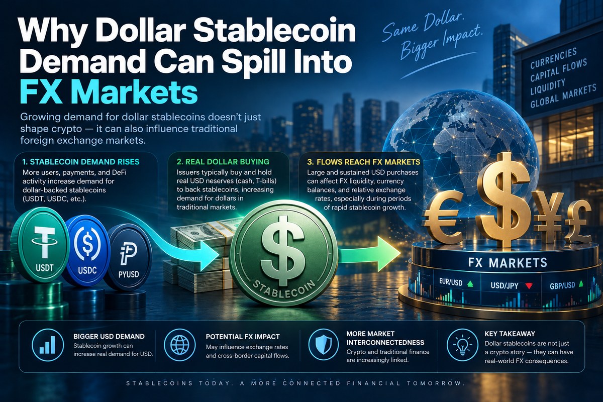 Why Dollar Stablecoin Demand Can Spill Into FX Markets