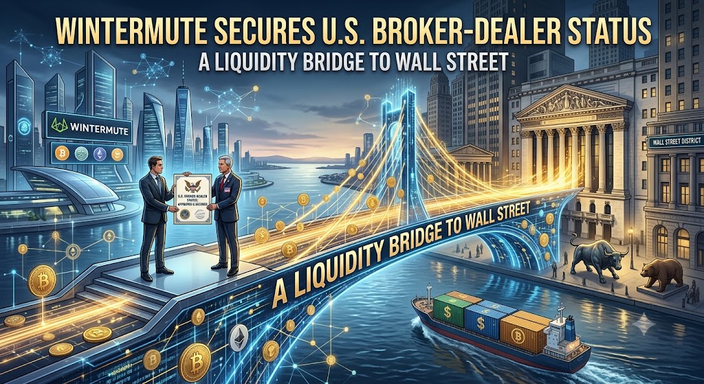 Wintermute Secures U.S. Broker-Dealer Status: A Liquidity Bridge to Wall Street
