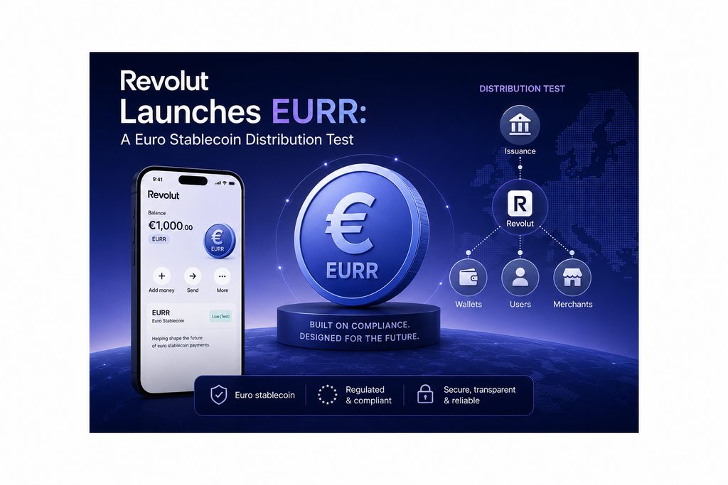Revolut Launches EURR: A Euro Stablecoin Distribution Test